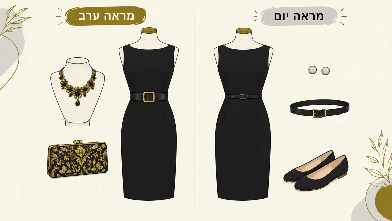 באיזו דרך אביזרים מחדשים בגדים קיימים?